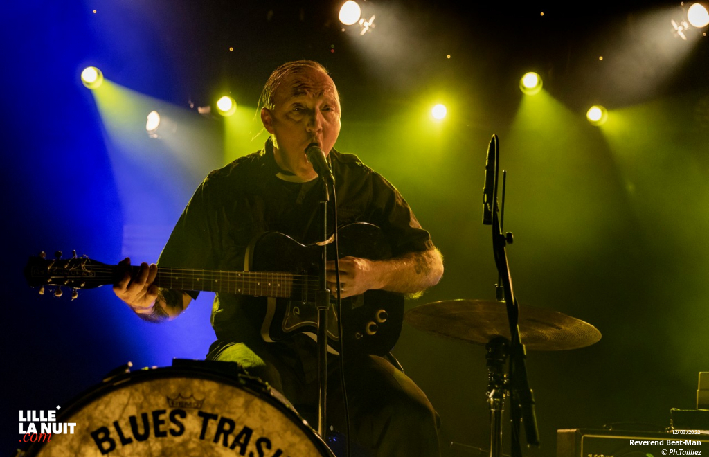 Reverend Beat-Man + Bob Log III à l&rsquo;Aéronef en live - photo n°6