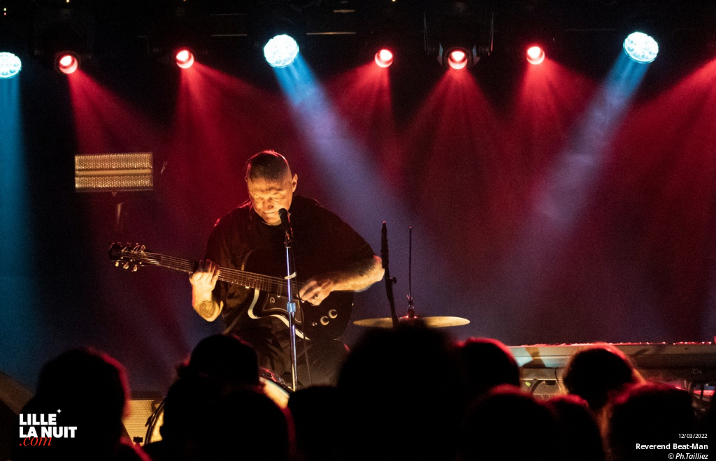 Reverend Beat-Man + Bob Log III à l&rsquo;Aéronef en live - photo n°14