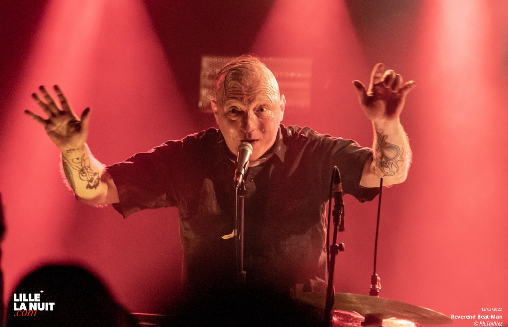 Reverend Beat-Man + Bob Log III à l&rsquo;Aéronef en live - photo n°3