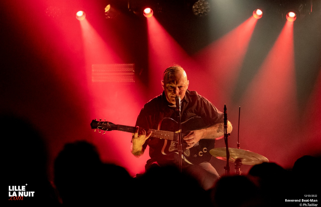 Reverend Beat-Man + Bob Log III à l&rsquo;Aéronef en live - photo n°5