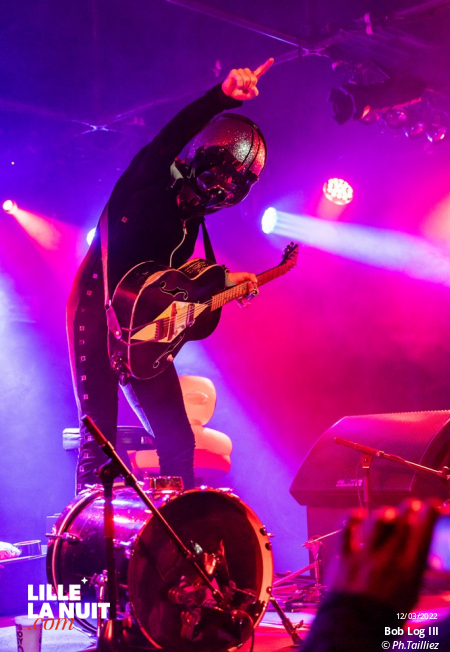 Reverend Beat-Man + Bob Log III à l&rsquo;Aéronef en live - photo n°5