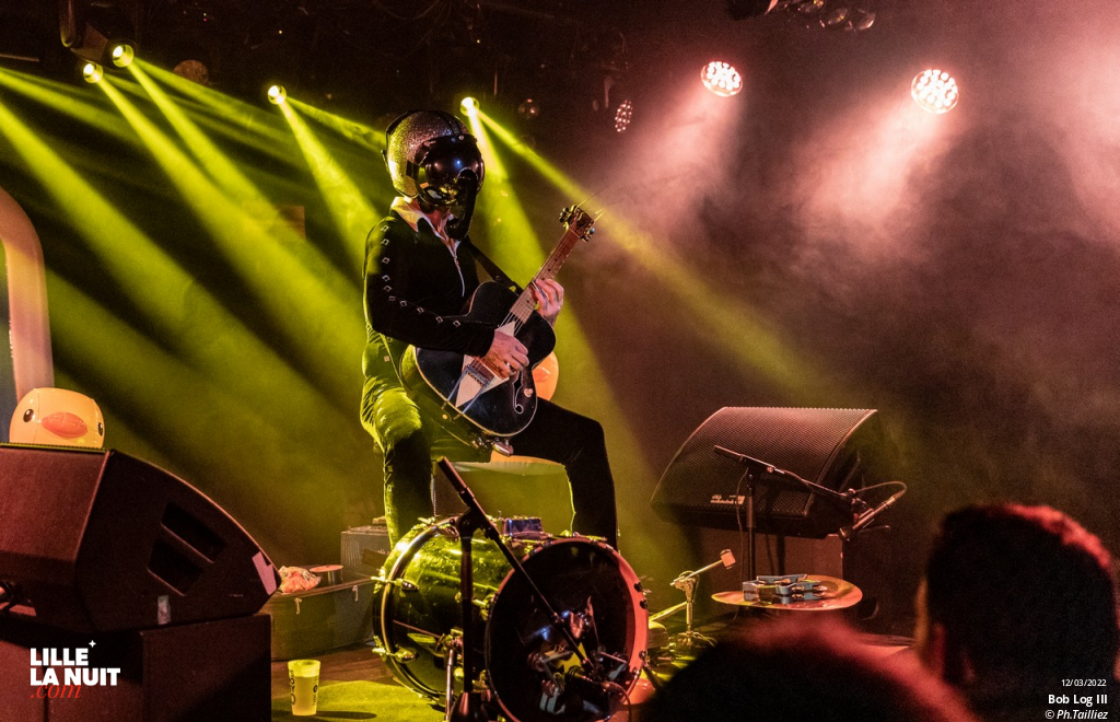 Reverend Beat-Man + Bob Log III à l&rsquo;Aéronef en live - photo n°6