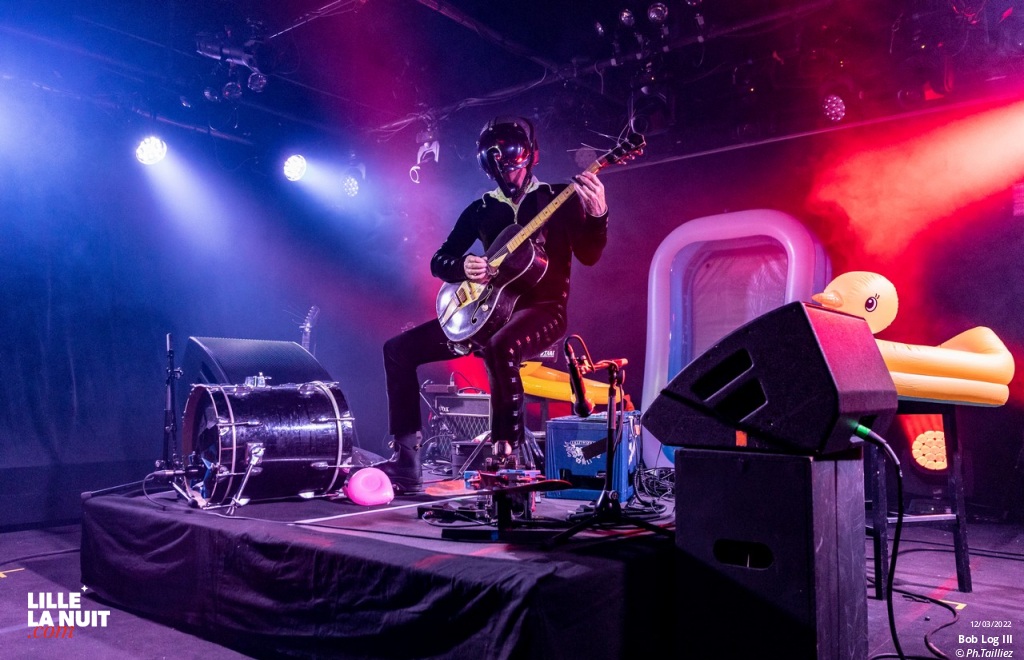 Reverend Beat-Man + Bob Log III à l&rsquo;Aéronef en live - photo n°3