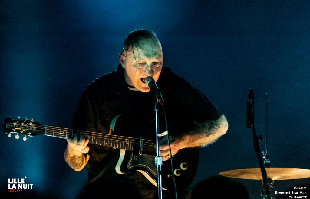 Reverend Beat-Man + Bob Log III à l&rsquo;Aéronef en live - photo n°10