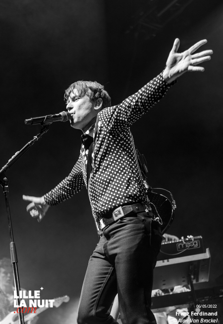 Franz Ferdinand + Ryder The Eagle au Zénith de Lille en live - photo n°1