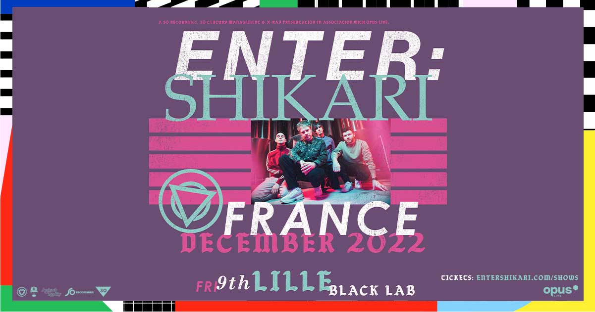 Enter Shikari en concert au Black Lab
