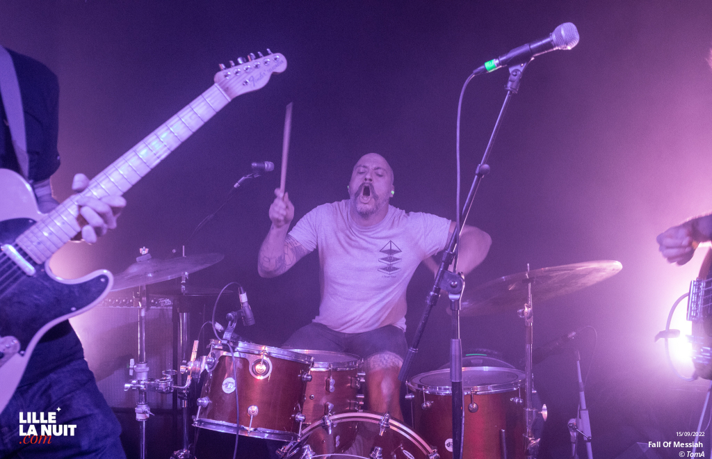 Fall Of Messiah + Chalk Hands à La Bulle en live - photo n°16