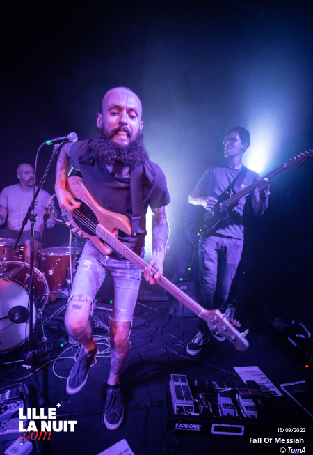 Fall Of Messiah + Chalk Hands à La Bulle en live - photo n°4