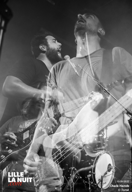 Fall Of Messiah + Chalk Hands à La Bulle en live - photo n°13