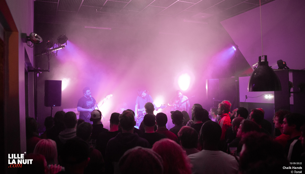 Fall Of Messiah + Chalk Hands à La Bulle en live - photo n°4