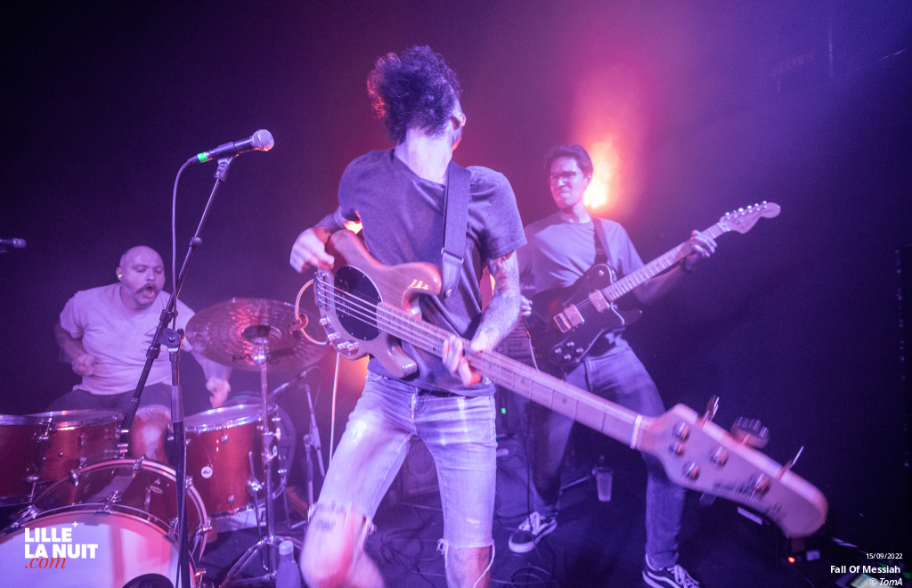 Fall Of Messiah + Chalk Hands à La Bulle en live - photo n°13