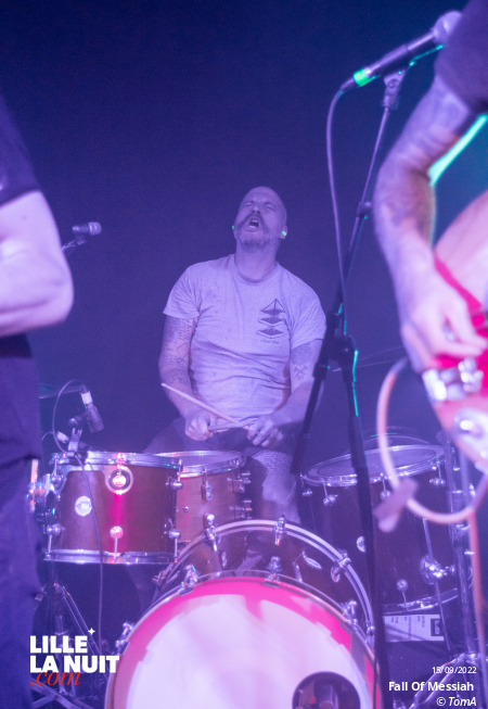 Fall Of Messiah + Chalk Hands à La Bulle en live - photo n°6