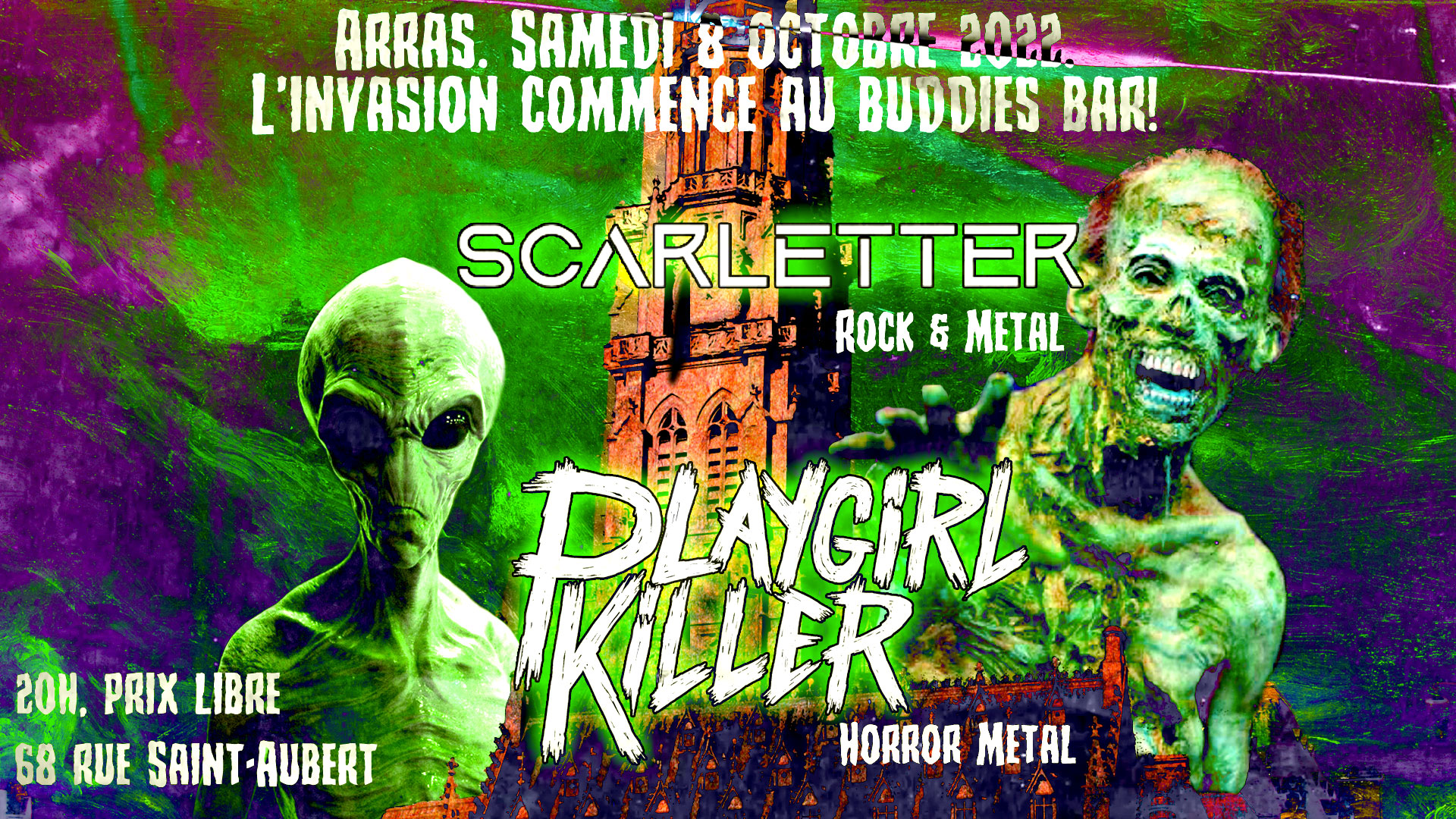 Playgirl Killer + Scarletter au Buddies Bar