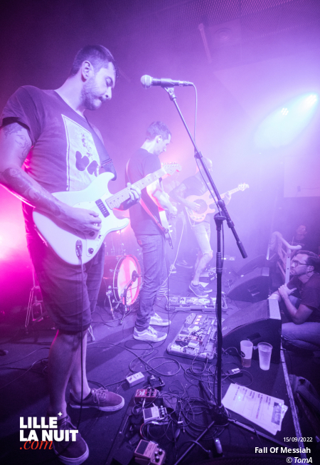 Fall Of Messiah + Chalk Hands à La Bulle en live - photo n°7