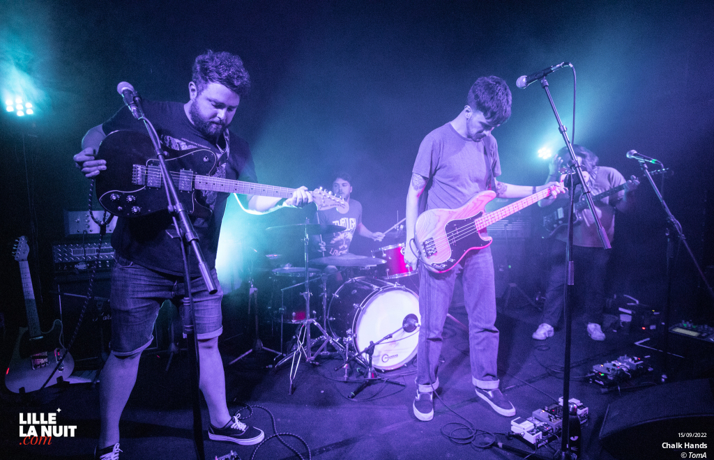 Fall Of Messiah + Chalk Hands à La Bulle en live - photo n°11