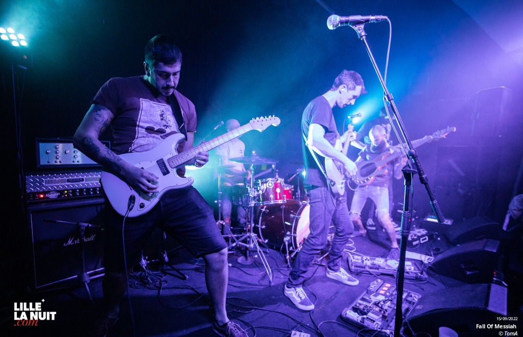 Fall Of Messiah + Chalk Hands à La Bulle en live - photo n°3