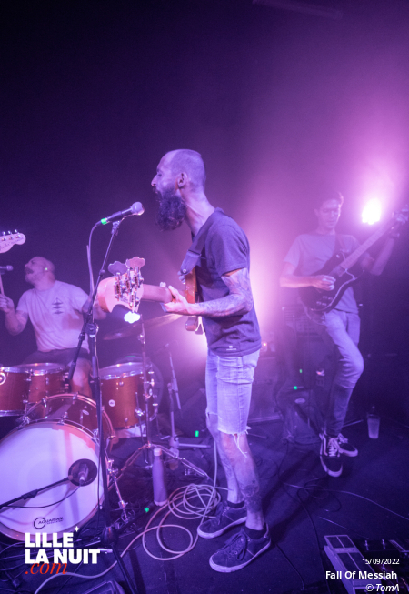 Fall Of Messiah + Chalk Hands à La Bulle en live - photo n°15