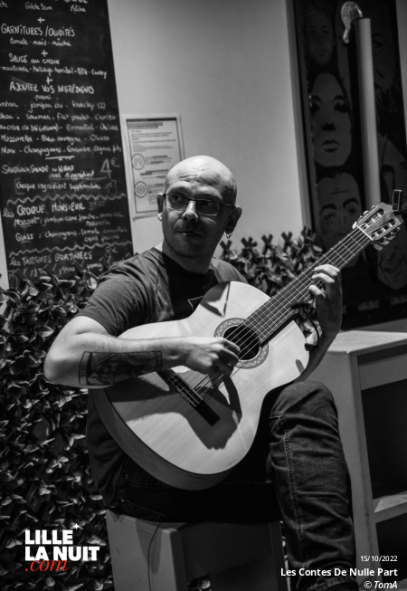 Les Contes De Nulle Part + Manic Maya au Caf&Diskaire en live - photo n°7