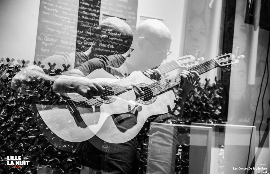 Les Contes De Nulle Part + Manic Maya au Caf&Diskaire en live - photo n°6