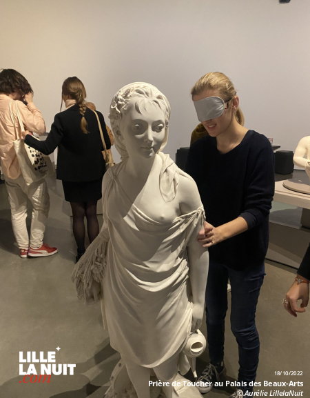 Prière de toucher, une invitation du Palais des Beaux Arts à toucher certaines oeuvres ! en live - photo n°6