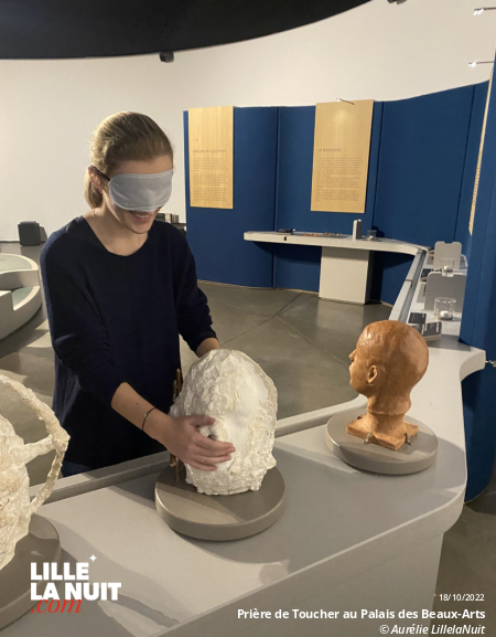 Prière de toucher, une invitation du Palais des Beaux Arts à toucher certaines oeuvres ! en live - photo n°3