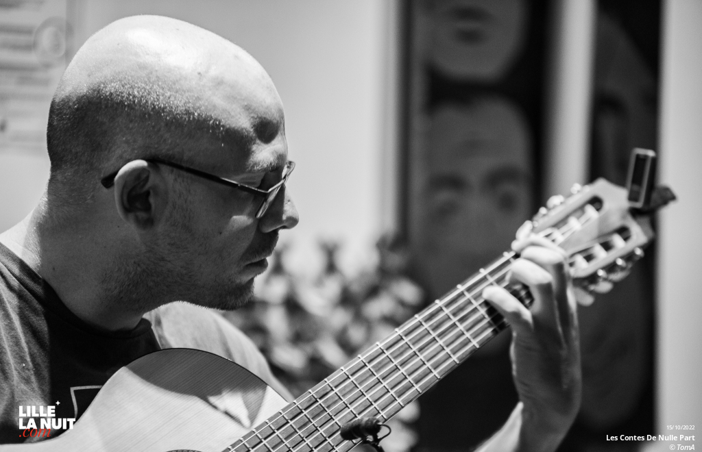 Les Contes De Nulle Part + Manic Maya au Caf&Diskaire en live - photo n°4