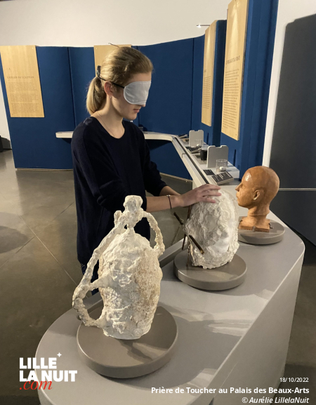Prière de toucher, une invitation du Palais des Beaux Arts à toucher certaines oeuvres ! en live - photo n°2