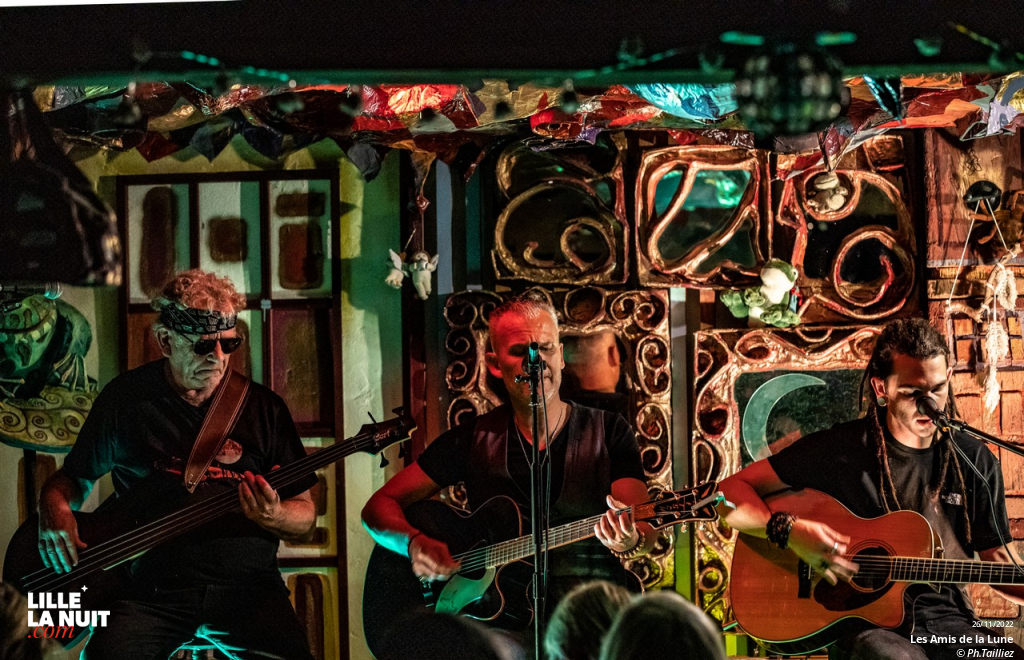 Les Amis de la Lune à l&rsquo;estaminet Des Mots à la bouche en live - photo n°13