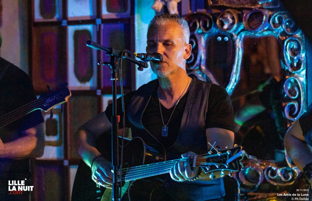 Les Amis de la Lune à l&rsquo;estaminet Des Mots à la bouche en live - photo n°6