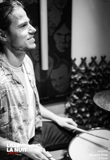 Manatee Pizza au Caf&diskaire en live - photo n°8