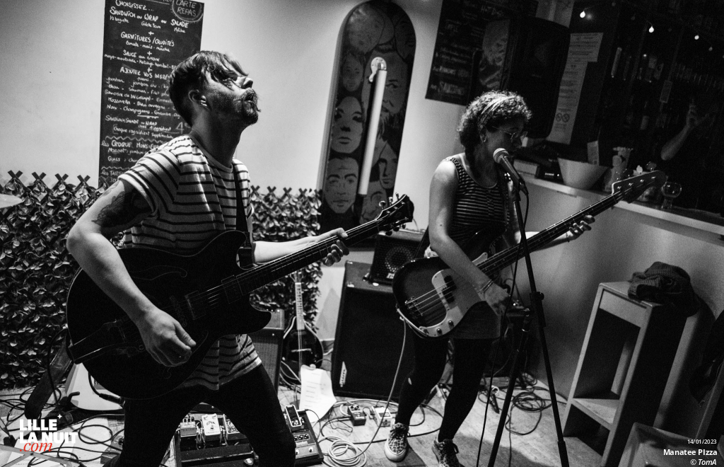 Manatee Pizza au Caf&diskaire en live - photo n°17
