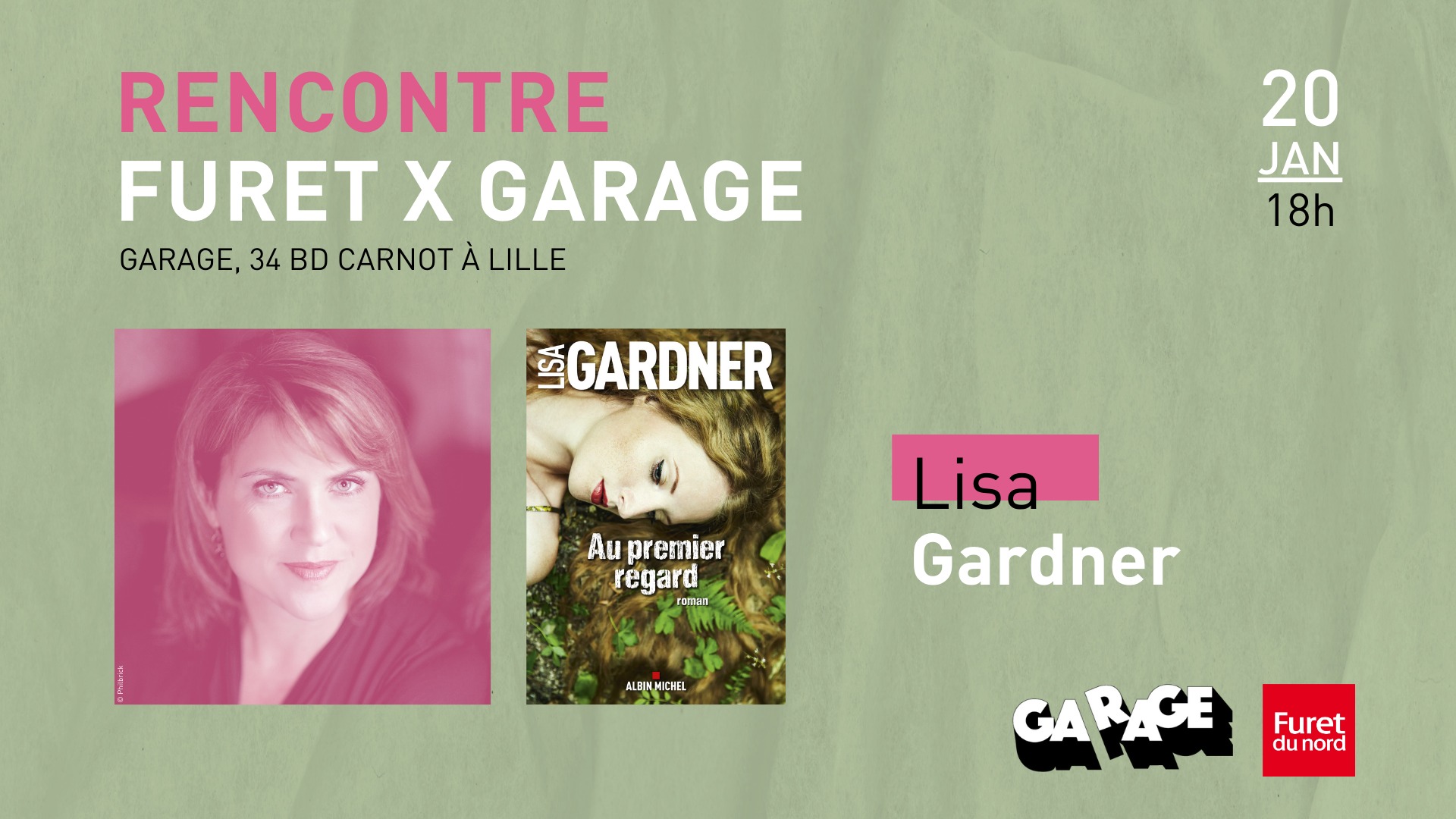 Rencontre Lisa Gardner Soirées Lille La