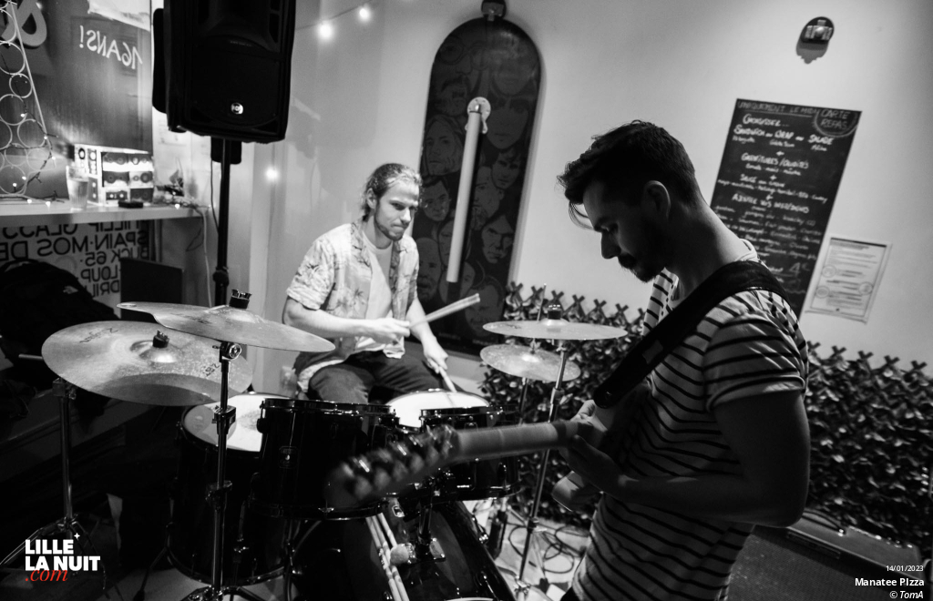 Manatee Pizza au Caf&diskaire en live - photo n°24