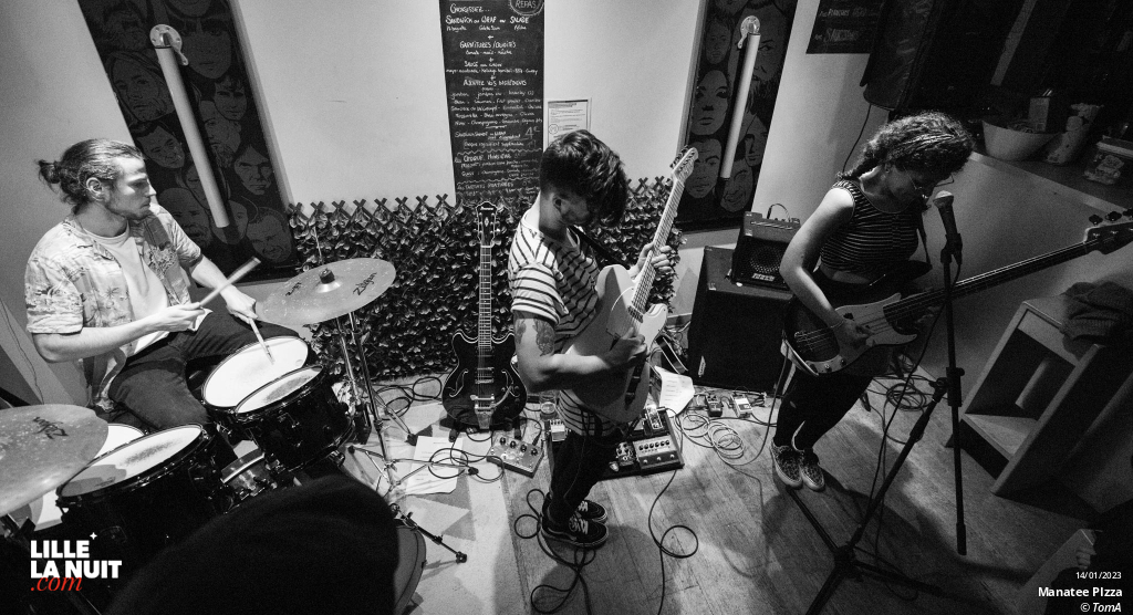 Manatee Pizza au Caf&diskaire en live - photo n°3