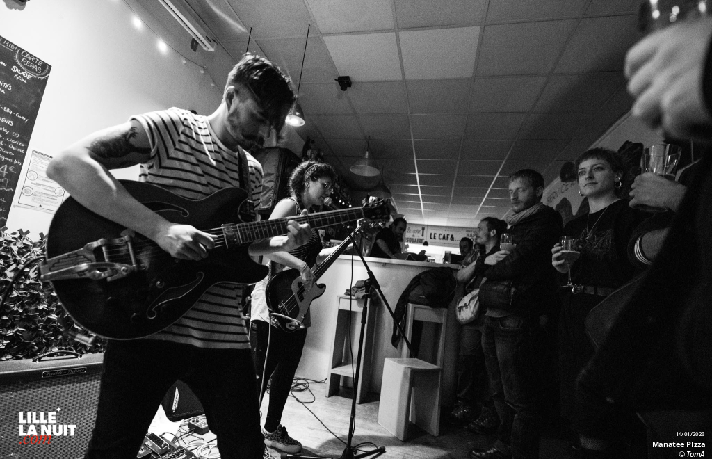 Manatee Pizza au Caf&diskaire en live - photo n°15