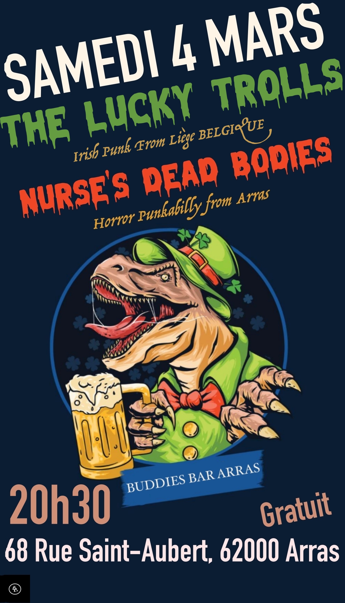 The Lucky Trolls + Nurse’s Dead Bodies
