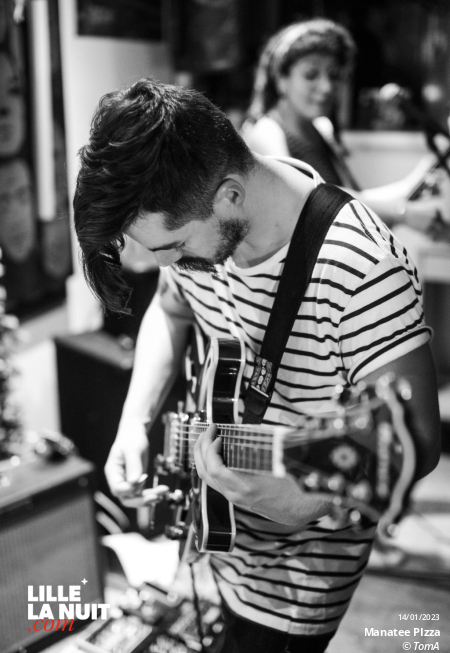 Manatee Pizza au Caf&diskaire en live - photo n°7