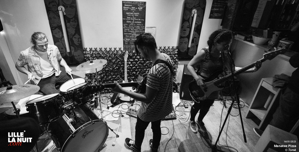 Manatee Pizza au Caf&diskaire en live - photo n°16