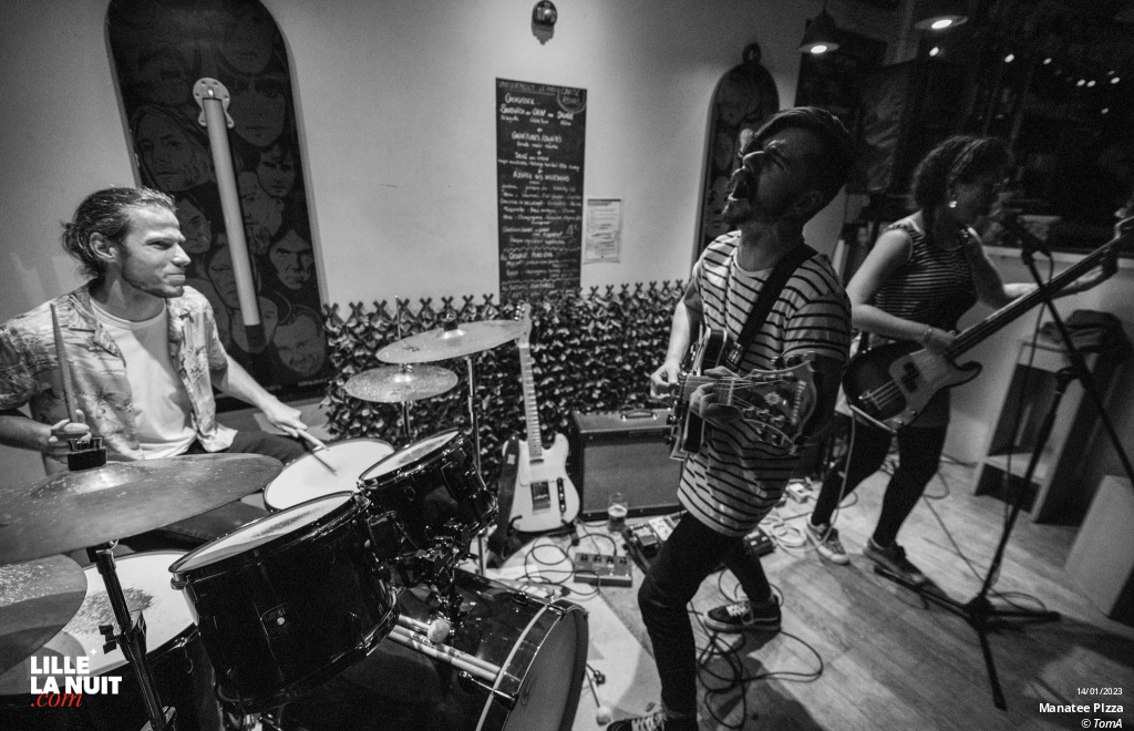 Manatee Pizza au Caf&diskaire en live - photo n°13
