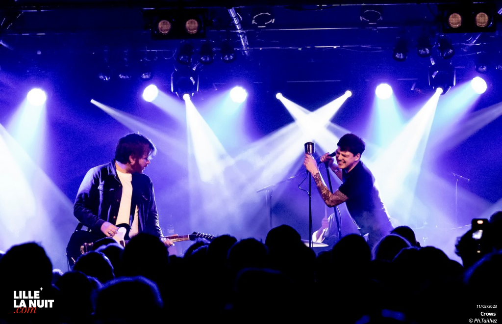 Crows + Clamm à l’Aéronef en live - photo n°7