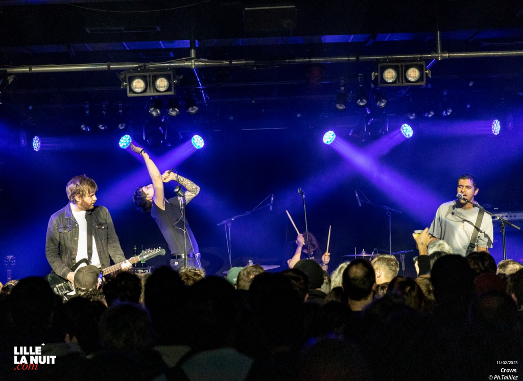 Crows + Clamm à l’Aéronef en live - photo n°2
