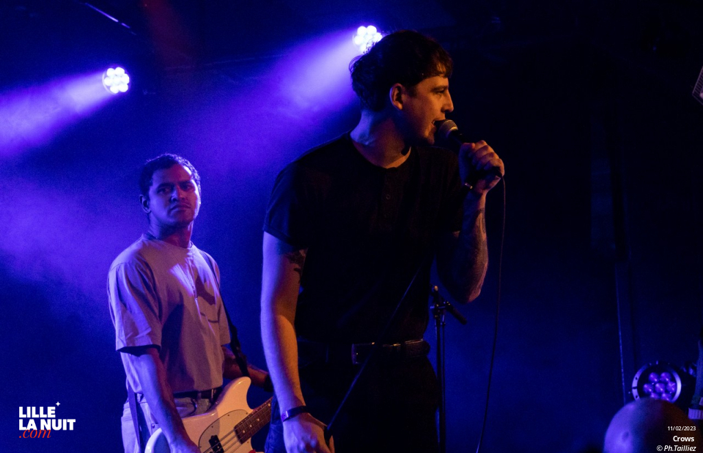 Crows + Clamm à l’Aéronef en live - photo n°8