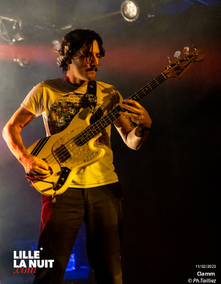 Crows + Clamm à l’Aéronef en live - photo n°12