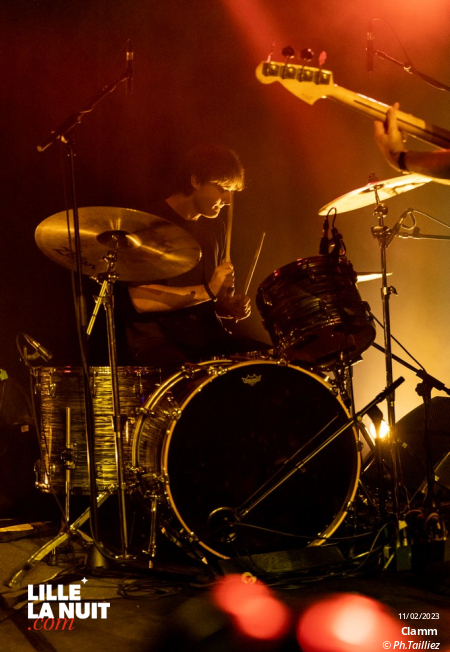 Crows + Clamm à l’Aéronef en live - photo n°9