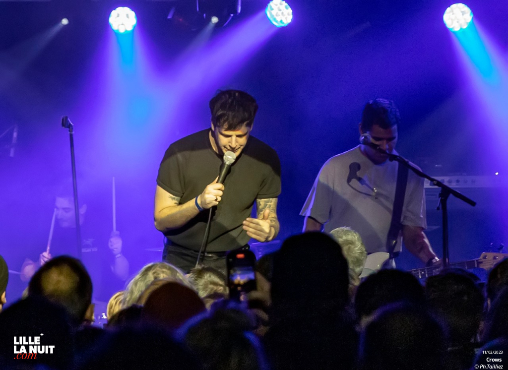 Crows + Clamm à l’Aéronef en live - photo n°14