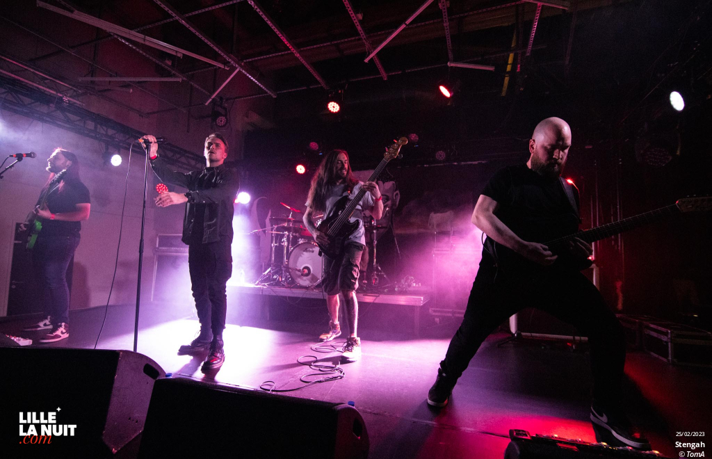 Les Triomphes du Métal Français avec Stengah + The Butcher’s Rodéo + Arthur Alternatif au Bistrot de ST SO en live - photo n°1