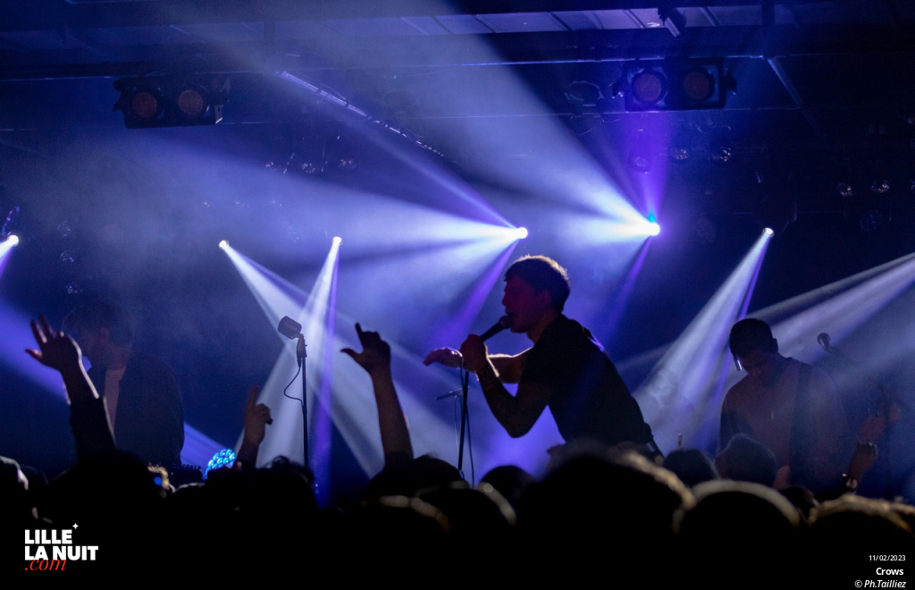 Crows + Clamm à l’Aéronef en live - photo n°4
