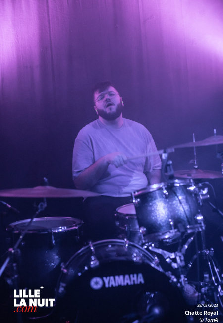 Chatte Royal + Poly-Math à la Bulle Café en live - photo n°9