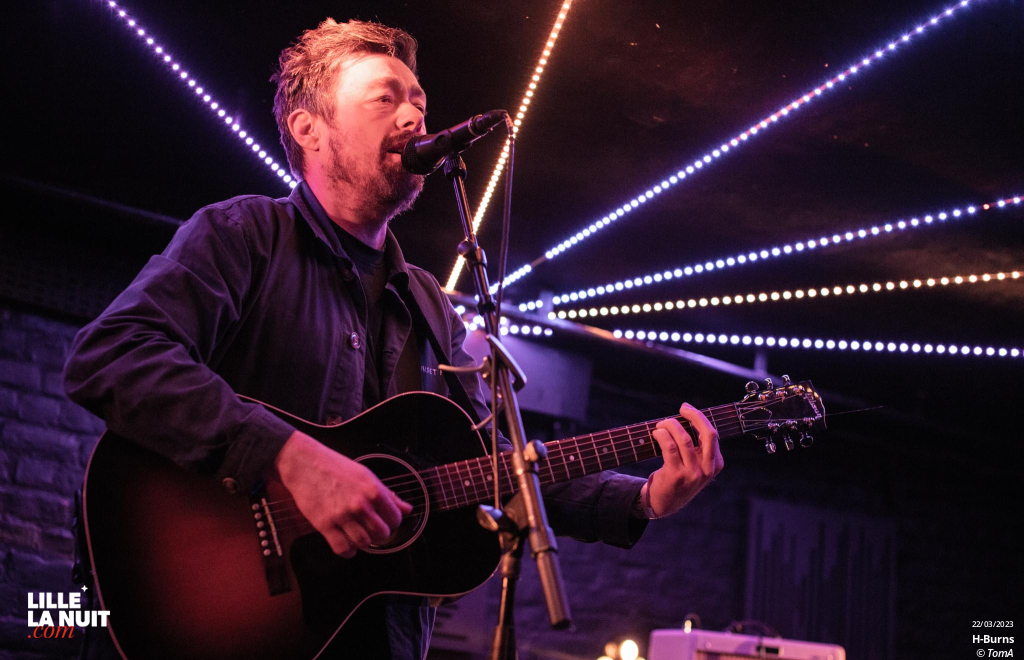 H-Burns en duo pour la Sunset Party à la Cave aux Poètes en live - photo n°1