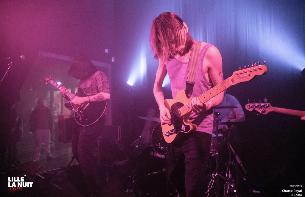 Chatte Royal + Poly-Math à la Bulle Café en live - photo n°3